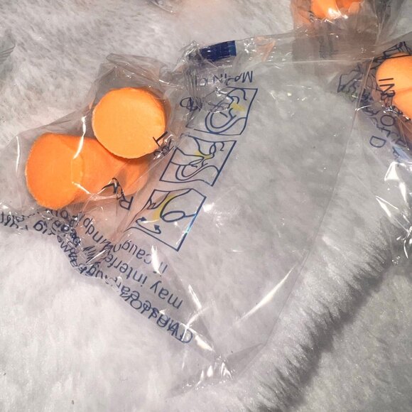 Ear Plugs Lot 20 Pcs soft Orange foam sleep travel noise shooting earplugs - Picture 5 of 7